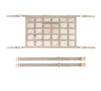 yinjieEUR Filet de Rangement Plafond Voiture pour Renault Master (Gen I II III IV 1980-2025 2026), Organisateur Toit Auto Réglable avec Poche Zippée, Filet Bagages Gain de Place Intérieur,70 * 50