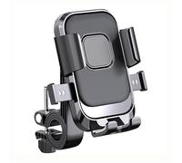 yinjieEUR Support Téléphone Moto pour Kawasaki ER6N ER6F Z250 Z300 Z650 Z800 Z900 RS Z1000/R,Support Téléphone Vélo,Rotation Porte Telephone Velo,Porte Telephone Moto,Absorption Chocs Antidérapante