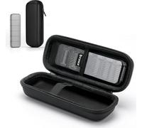 Yinke Étui de Voyage Rigide avec Accessoires Étui de Rangement pour Tondeuse et Rasoir Hybrides, étui de Transport étanche Sac de Rangement Portable pour O Blade Norelco Pro, Noire