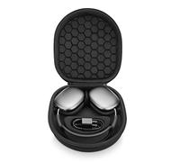Yinke Etui Housse pour Nouvel Apple AirPods Max avec Intelligent Prend en Charge Le Mode Veille, Coque de Rangement Sac Voyage (Black)