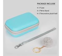 Yinke-Étui pour imprimante photo instantanée portable HD,sac pour appareil photo,étui de transport de voyage,housse de protection,Kodak ThéTOMTransit,polaire,Mini 2 - Type Blue