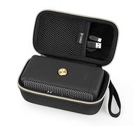 Yinke Marshall Emberton Housse de protection pour haut-parleur portable de voyage, noir