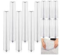 Yinkin Namalu Lot de 12 Housses de canapé Longues en PVC Transparent antidérapant pour canapé sectionnel et Fauteuil inclinable de 20,3 cm et 40,6 cm