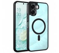 YINLAI Coque de protection magnétique antichoc transparente pour Oppo A6x / A6k 4G / 5G compatible avec MagSafe Coque de protection transparente pour OPPO A6x / A6k 4G / 5G