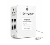 Yinleader Convertisseur de tension 110 V vers 220 V - Transformateur élévateur à l'aide d'appareils européens asiatiques 220/230/240 V aux États-Unis (1000 W)