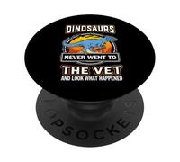 Yinlong Dinosaurs Never Went to The Vet Veterinarian PopSockets PopGrip Adhésif