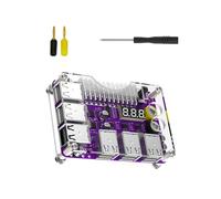 YiNLuax 12 Port USB 2.0 24pin Alimentation Développement Carte Développement Carte D'adaptation du Module d'alimentation QC2.0 12v Sortie 3 Chiffres PC Connexion PC