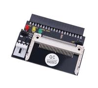 YiNLuax Adaptateur de carte mémoire compacte clignotante vers disques durs 40 broches Convertisseurs de disques durs Résistant aux chocs Adaptateur compact clignotant