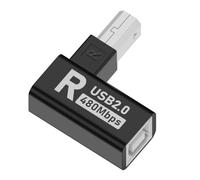 YiNLuax Adaptateur flexible USB 2.0 mâle vers femelle pour imprimante de disque dur scanners connectant double blindage adaptateur scanners cordon d'extension