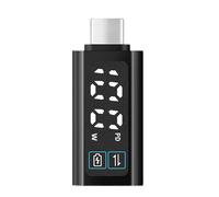 YiNLuax Adaptateur USB C vers USB C PD100W pour une charge rapide et un transfert de données en temps réel