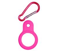 YiNLuax Boucle de bouteille d'eau portable en silicone avec mousqueton et clip de ceinture - Sangle de suspension sécurisée pour le sport - Porte-bouteille avec mousqueton pour randonnée, camping