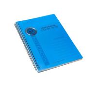 YiNLuax Cahier À Reliure Double Bobine 100 Pages Lignées De Large Bloc-notes Portables 5 63 X 8 15 Pouces Avec Couverture Étanche Pour Bloc-notes Résistant L'eau De Bureau Scolaire