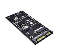 YiNLuax Carte adaptateur NGFFs vers SATA3 haute efficacité pour convertir les disques durs NVME 6 Gbit/s - Transfert de données rapide