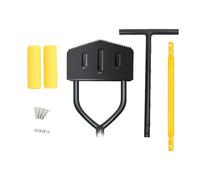 YiNLuax Coupe-bordures manuel en acier inoxydable avec poignée ergonomique pour parterre de fleurs