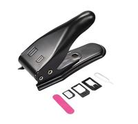 YiNLuax Coupe-Cartes Multifonction Facile À Utiliser avec Broche D'éjection Et Adaptateur Outil De Découpe De Cartes