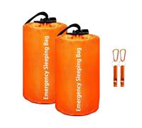 YiNLuax De Couchage Thermique d'urgence Équipement De Survie Léger Et Étanche pour Le Camping La Randonnée en Plein Air Nylons Imperméables Survival Sleep Bag