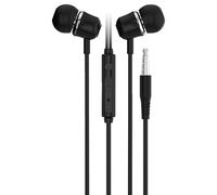 YiNLuax Écouteurs intra-auriculaires filaires de 3,5 mm avec contrôle de ligne avec micro et contrôle du câble 110 ± 3 dB