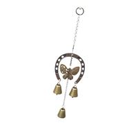 YiNLuax Fer à cheval en métal en forme de fer à cheval - Décoration extérieure en fer forgé - Installation facile - Décoration extérieure