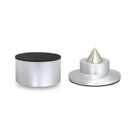 YiNLuax Isolateurs De Vibrations Haut-parleurs en Aluminium Haute Résistance avec Systèmes Suspension À Ressort pour Améliorer Les Sonores Pieds D'équipement Sonore Haute Résistance