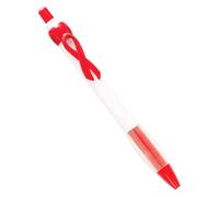 YiNLuax Lot de 20 stylos à bille rétractables avec ruban de sensibilisation et clip pour écrire en douceur