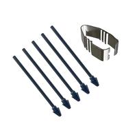 YiNLuax Lot de 5 recharges de stylo avec clip pour stylet Tab S11/S11Ultra pour artistes et designers