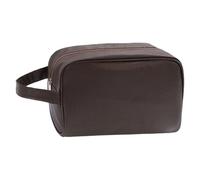 YiNLuax Mallette De Transport Cosmétique pour Hommes Tissu PU Robuste Poches À Accès Rapide pour Les Courts Voyages Organisateurs De Voyage en Cuir PU