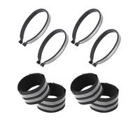 YiNLuax Pantalon réfléchissant à clip pour pantalon de cyclisme de nuit, facile à utiliser, léger