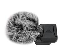 YiNLuax Pare-brise de microphone à réduction du bruit pour montage de caméra R50 V compatible avec sabot chaud/froid - Couche coupe-vent en mousse