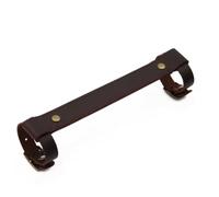 YiNLuax Poignée de vélo polyvalente en cuir pour étudiants et employés de bureau Sangle de charge solide