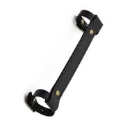 YiNLuax Poignée de vélo polyvalente en cuir pour étudiants et employés de bureau Sangle de charge solide