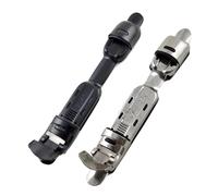 YiNLuax Porte-moulinet de pêche en acier inoxydable avec clip pour canne à pêche