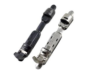 YiNLuax Porte-moulinet de pêche en acier inoxydable avec clip pour canne à pêche