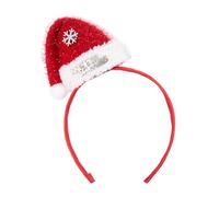 YiNLuax Serre-tête de Noël tendance pour karaoké - Nœuds en papier pour scène de Noël, accessoires photo, bandeaux de Noël pour femmes pour adultes et enfants pour filles en vrac
