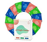 YINMIK Lot de 15 Poudres Solution d'étalonnage du pH, 5 de Chaque pour pH 4,00, pH 7,00 et pH 10,01 Poudre Tampon calibration, Paquets d'étalonnage pour Testeur de pH pour pH-Mètres