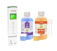 YINMIK pH Testeur Numérique, pH-Hydroponique, Compteur de Température de pH Précis, Avec ATC, Spa, Bain à Remous, Plante d'intérieur, Eau Potable, Brassage à La Maison de Bière à Vin, Aquarium