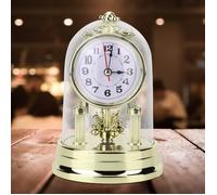 YINN Horloge De Salon De Style Rétro Européen Horloge De Table Silencieuse Antique A8