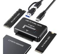 YINNCEEN Lot de 3 câbles SATA III 6 Gbit/s pour disque dur droit SDD avec loquet de verrouillage 45,7 cm compatible avec disque dur SATA, SSD, lecteur CD, graveur de CD - Noir