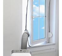 Yinong-eu AirLock 400cm/4m Kit de calfeutrage pour climatiseurs et déshumidificateurs,Joint de Fenêtre (Blanc)