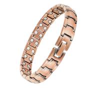 YINOX Bracelet magnétique en cuivre avec des aimants Extra forts 1200 Gauss pour Les Femmes Bijoux 20CM / 9MMfor Magnet Prime