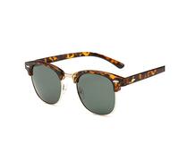 YINROM Lunettes de Soleil rétro polarisées for Hommes (Color : Leopard G15)