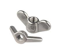 YINSONG 304 Acier Inoxydable Écrou Papillon - M4 M5 M6 M8 M10 M12 M14 M16 M18 M20 Oreilles Aile de Papillon Ecrou Attache, M18