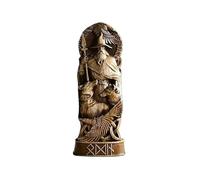 YINTMI Ornement De Statue pour La Mythologie Et Les Légendes Ornement Décoration Jardin Extérieur Patio Balcon Décoration Résine Artisanat Cadeaux Créatifs pour La Maison (Odin)