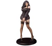 YINTMI pour Neuf Poèmes Figure Jouet Anime Personnage Poupée Anime Modèles Statue, Figurine en PVC Jouets Décoration De Collection Ornements, Convient Aux 14 Ans Et Plus (Noir)