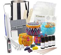 YINUO LIGHT Kit de Fabrication de Bougies Parfumées, DIY Bougies Parfumées, Cire Dabeille Bougies de Bricolage, Coffret Cadeau Bricolage pour Les Vacances, Anniversaires