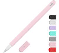 YINVA Étui de support compatible avec Apple Pencil Pro/2ème génération, accessoires compatibles avec iPad Pencil 2 Gen avec capuchon de pointe (rose)