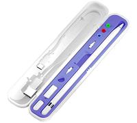 YINVA Trousse à crayons pour Apple Pencil 1ère / 2ème génération, support et boîte de rangement pour iPad Pencil Accessoires Tips (Violet)