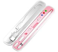 YINVA Trousse à crayons pour Apple Pencil 1ère génération/Apple Pencil 2ème génération, étui de rangement pour accessoires et stylos (rose)