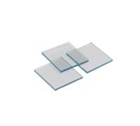 Yinxi 10 pièces de Verre conducteur Enduit de FTO 50 * 50 * 2.2mm 10 Ohm/Sq Laboratoire, Verre conducteur Transparent dopé au Fluor oxyde d'étain/Personnaliser