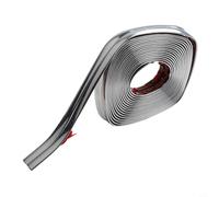 YinYang Autocollant d'angle en PVC avec finition brillante 3D Argenté 5 m