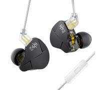 Yinyoo CCZ MC01 Soul Ecouteurs Filaires IEM Prise Jack 3,5 mm DD Double Magnétique en Pet de 10 mm in Ear Monitor avec Micro Câble Détachable Écouteurs HiFi pour Audiophiles